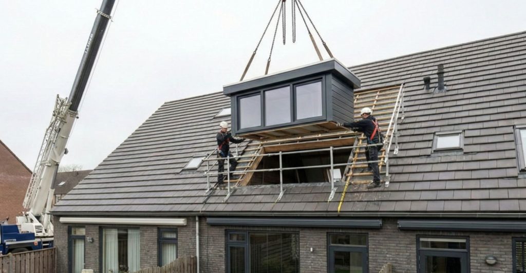 Dakkapel in Leidschendam - Prefab dakkapel